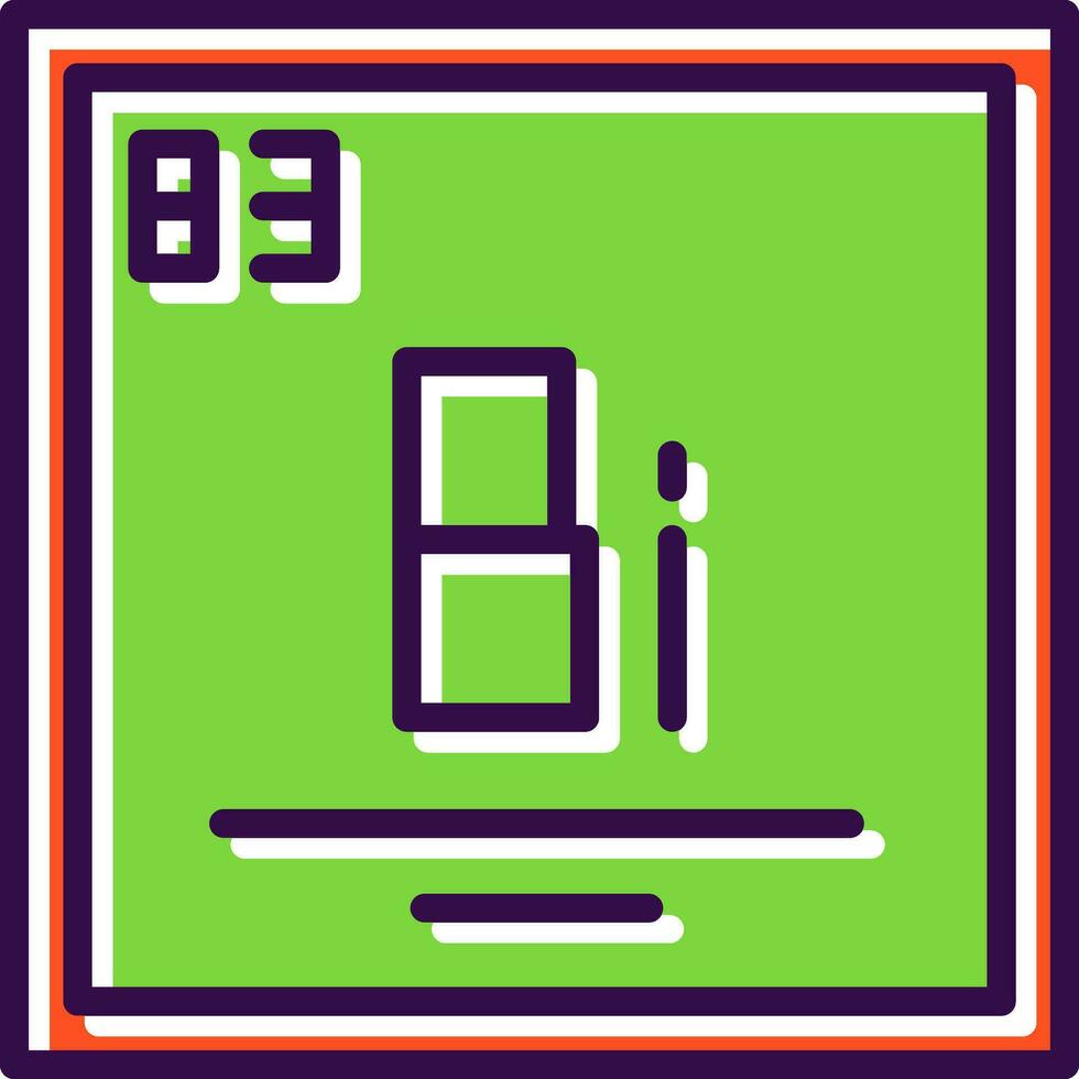 Bismuth Vector Icon Design