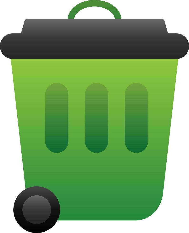 diseño de icono de vector de papelera de reciclaje