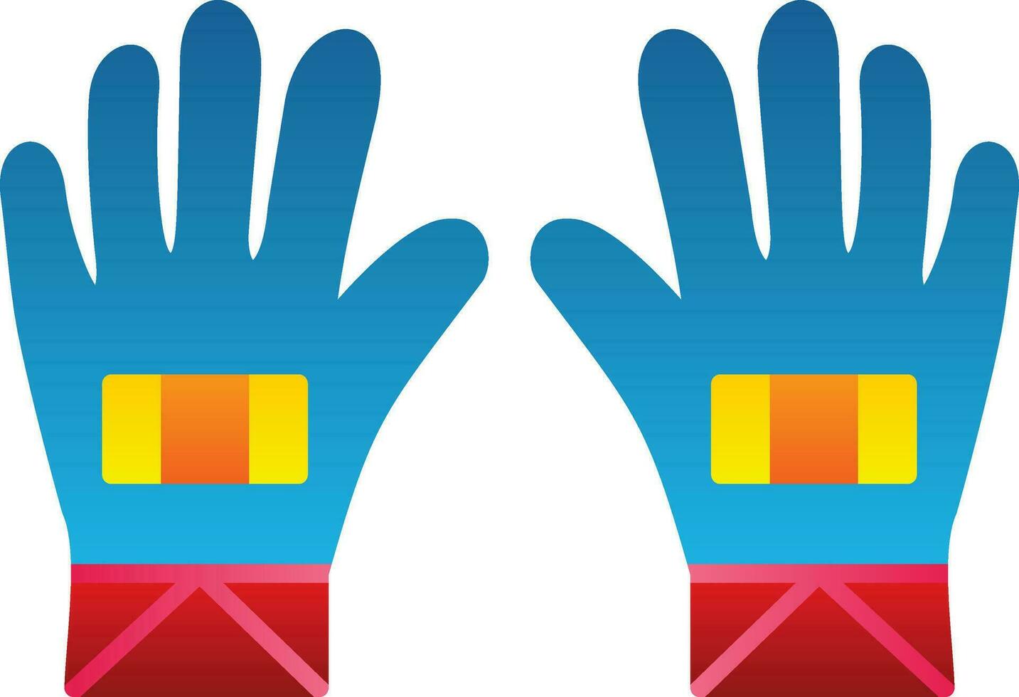 Gloves Vector Icon Design