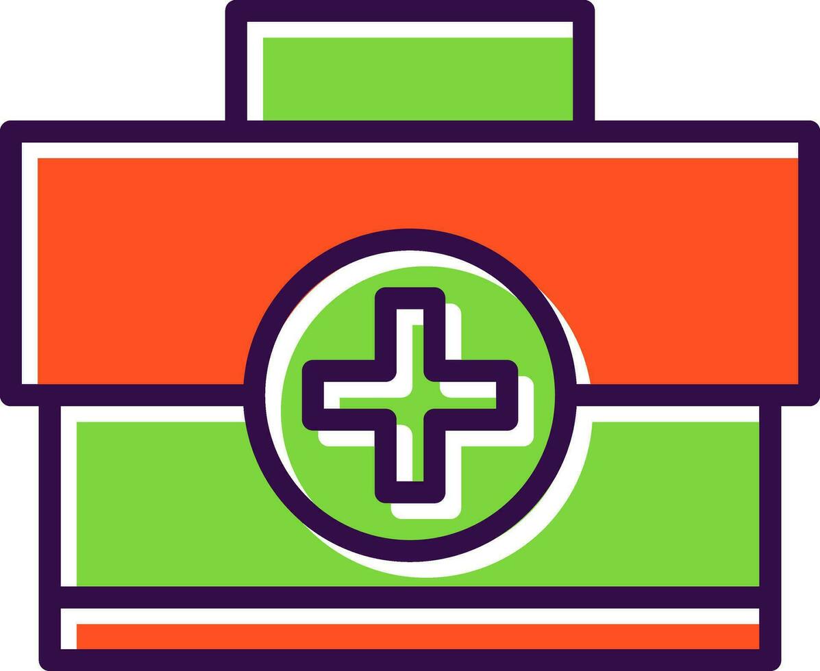 Medical kit Vector Icon Design