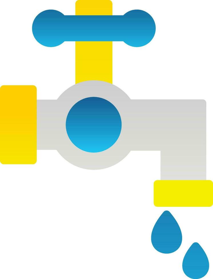 Water tap Vector Icon Design