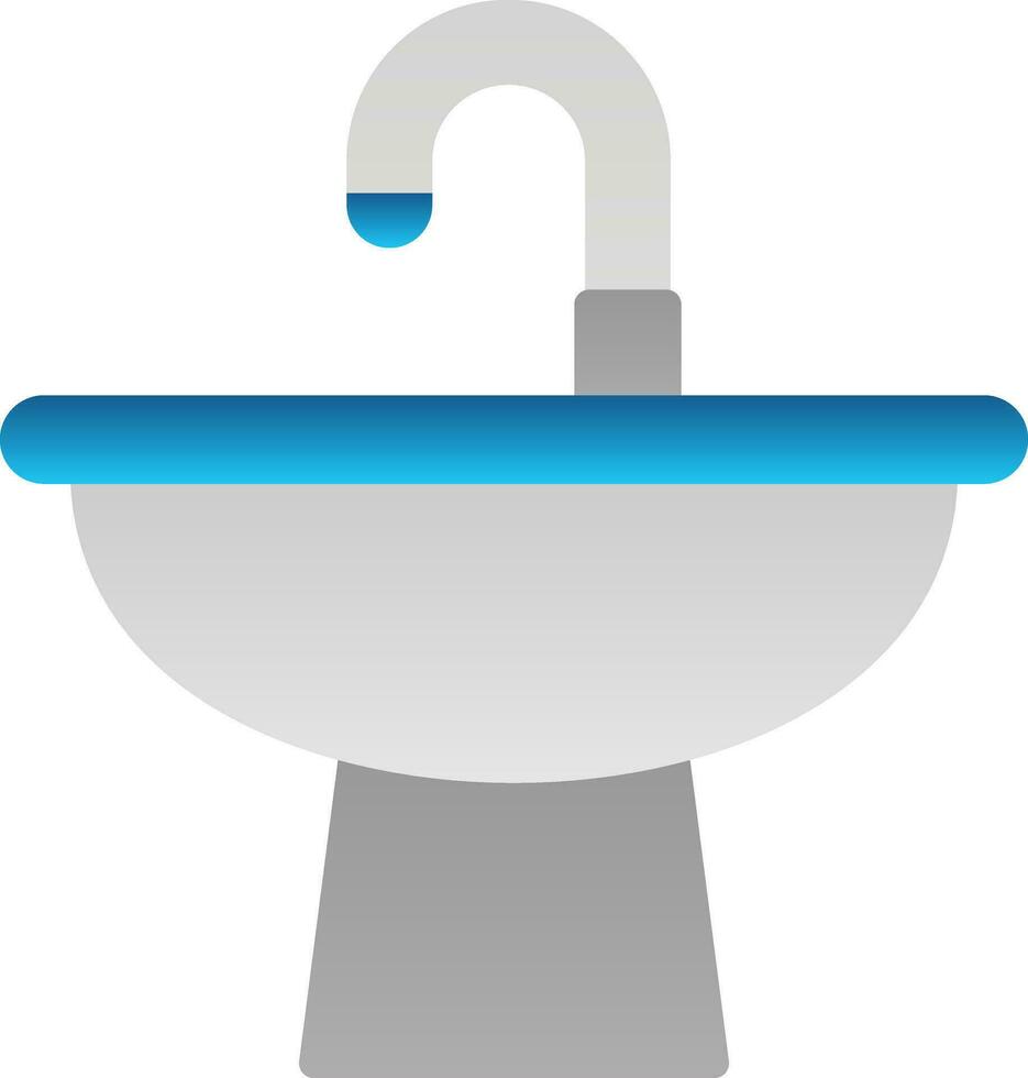 Washbasin Vector Icon Design