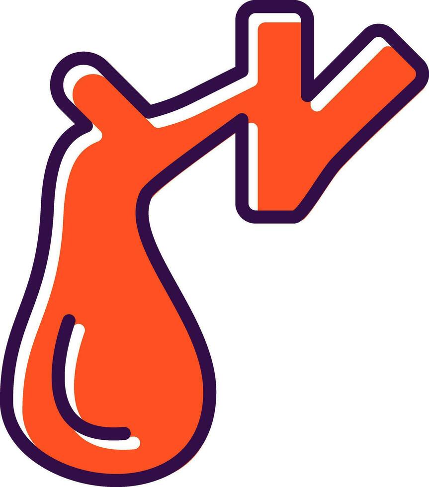 Gallbladder Vector Icon Design