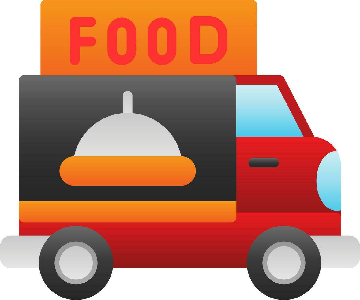 Food Delivery Vector Icon Design