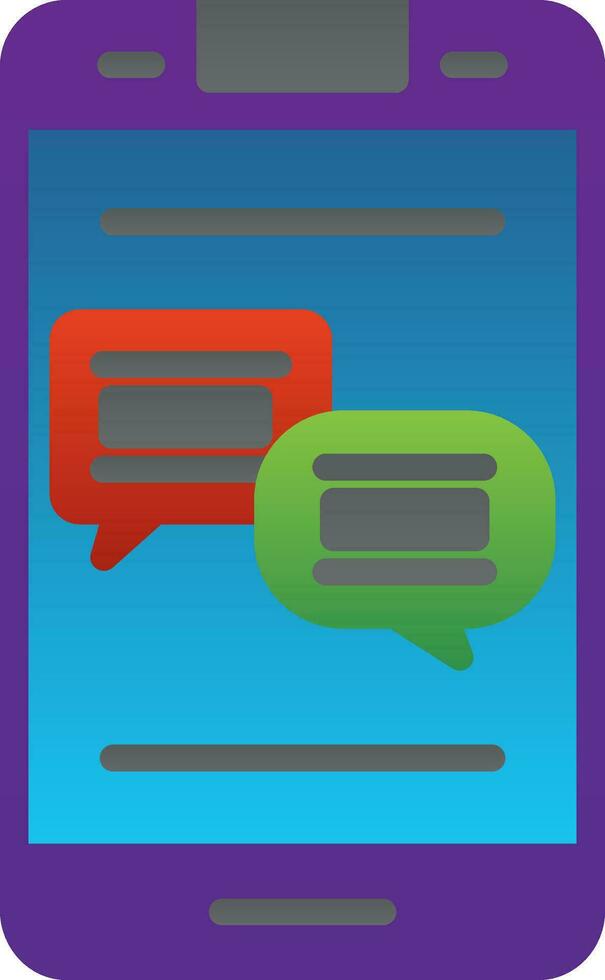 Chat Vector Icon Design