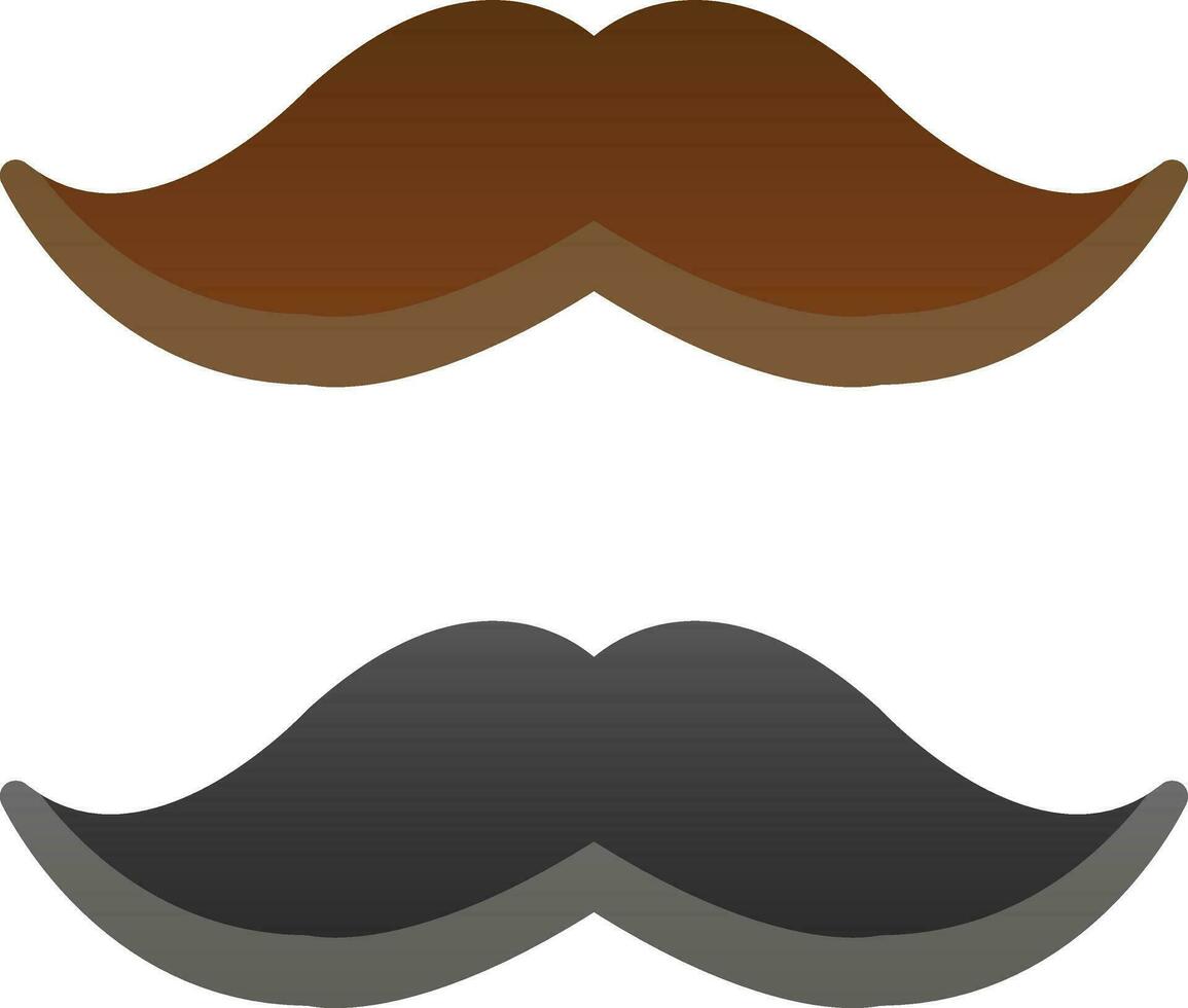 Moustache Vector Icon Design