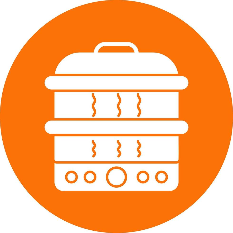 Steamer Vector Icon Design