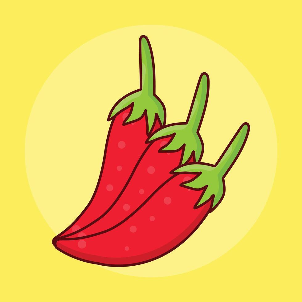 pepper vector illustration on a background.Premium quality symbols.vector icons for concept and graphic design.