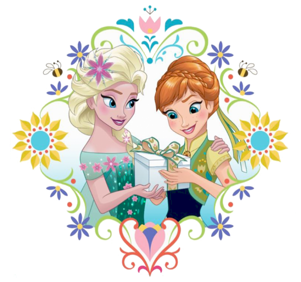 Frozen Fever Anna And Elsa png