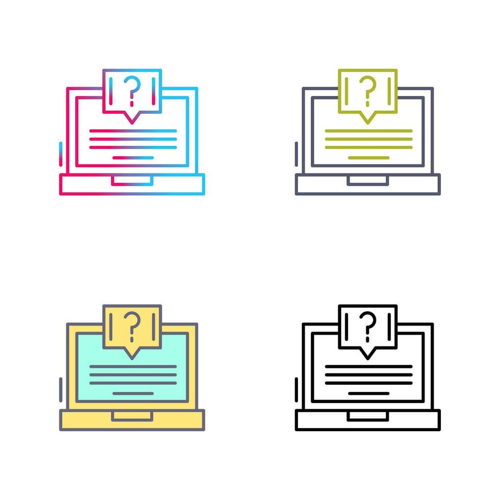 Question Vector Icon