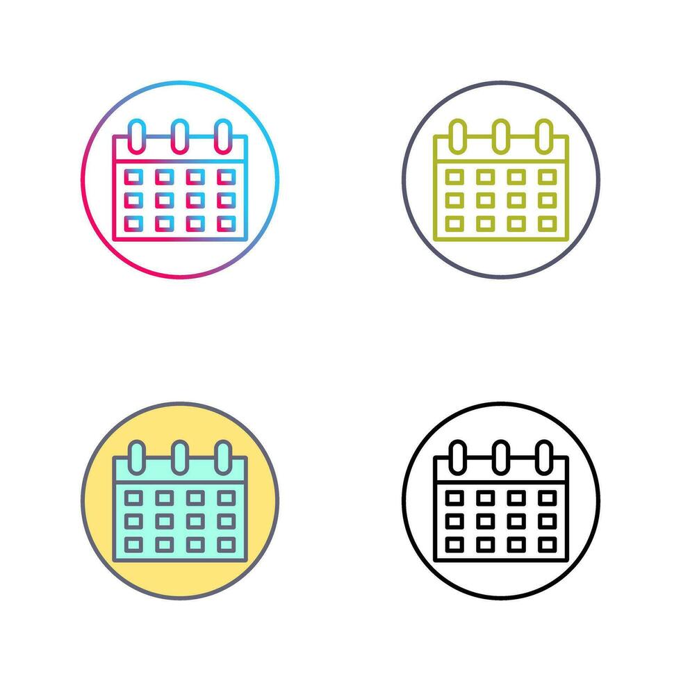 Calendar Vector Icon