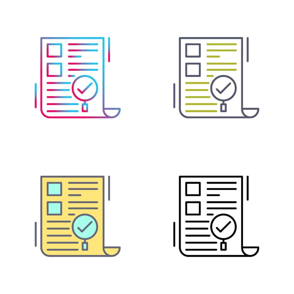 SEO Audit Vector Icon