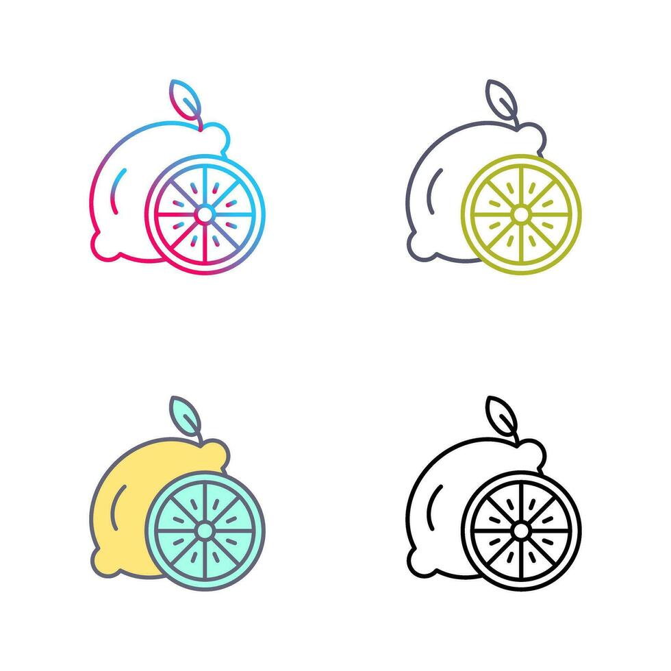 Lemon Vector Icon