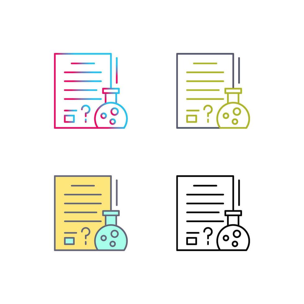 Hypothsis Vector Icon