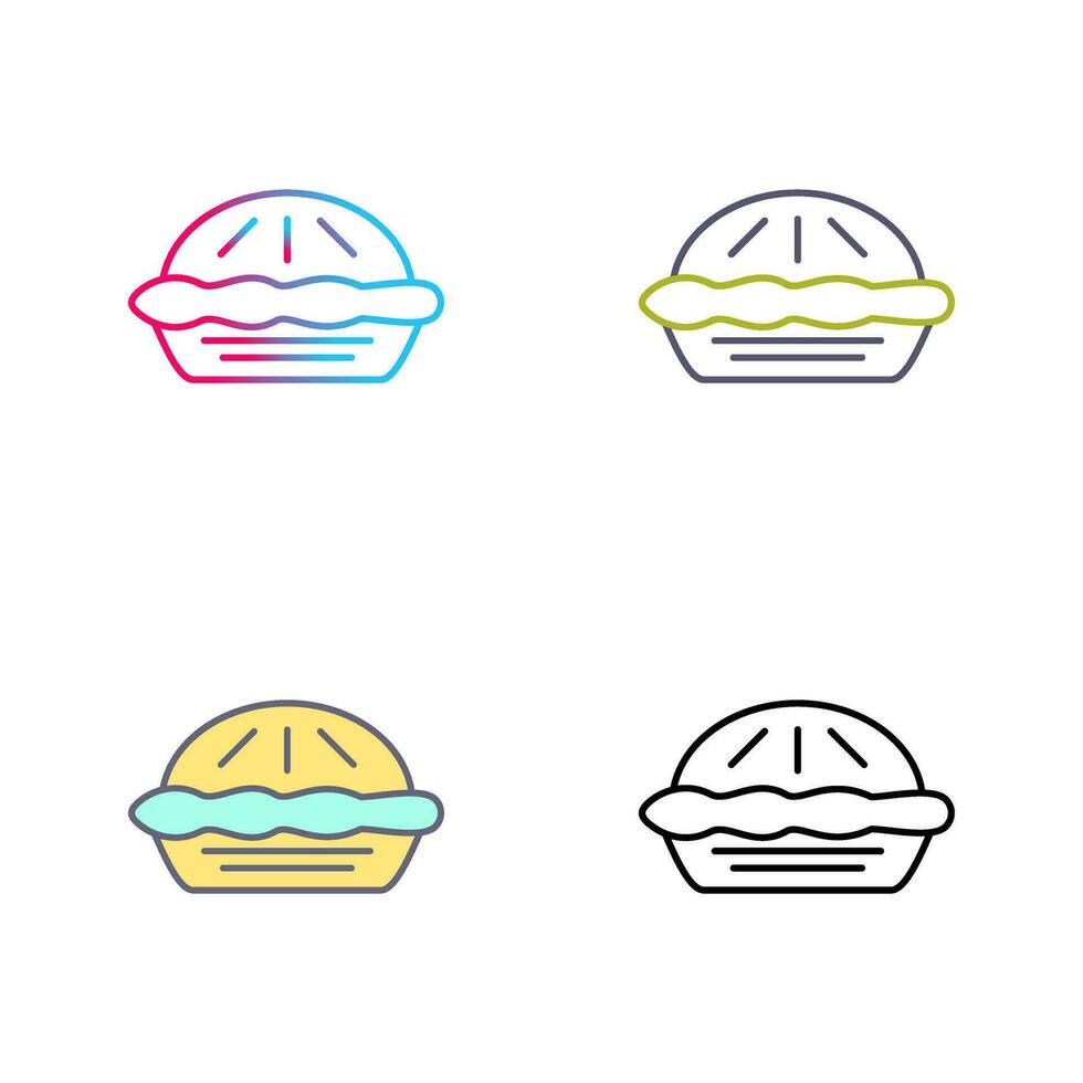 Pie Vector Icon