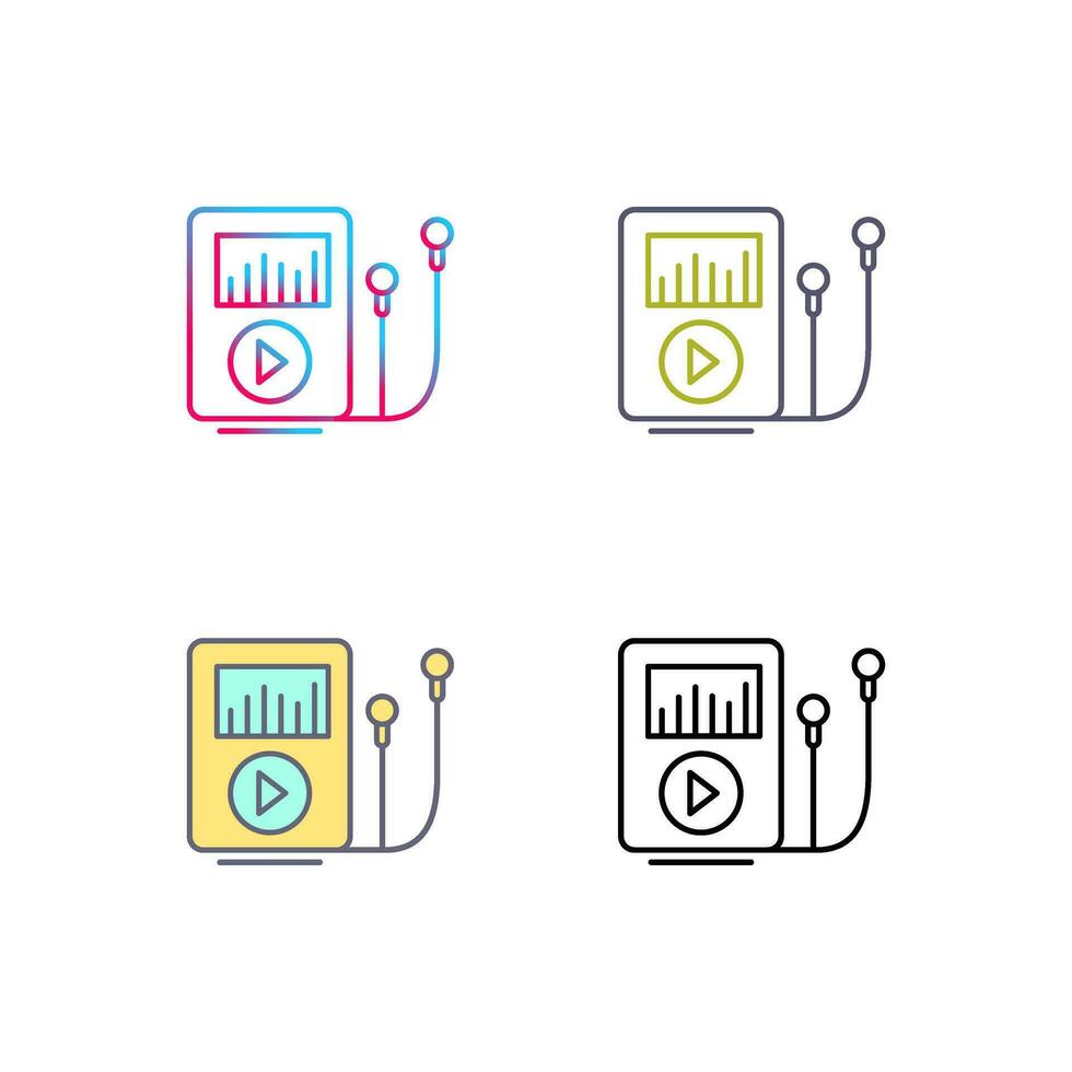 Music Player Vector Icon