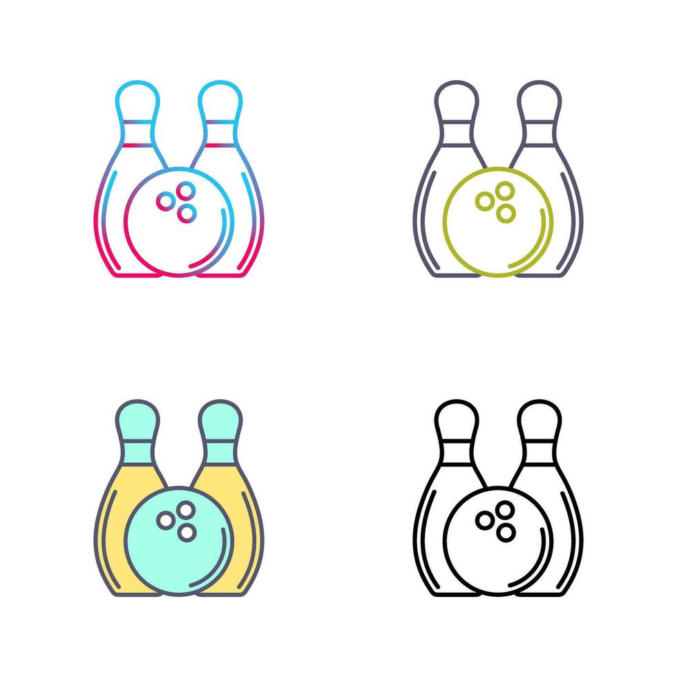 Bowling Vector Icon