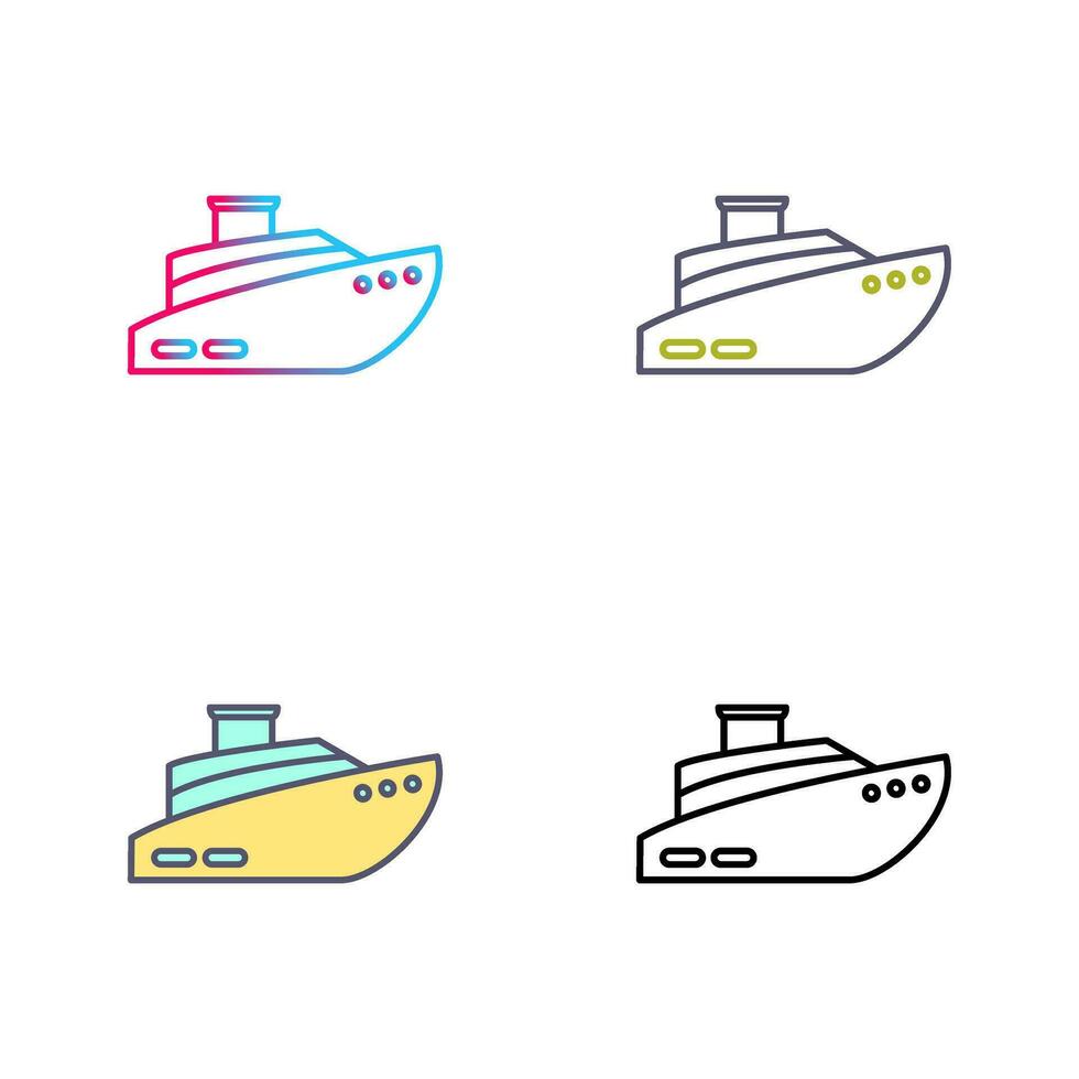 Ship Vector Icon