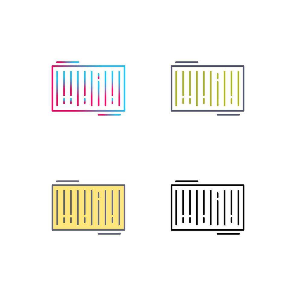 Barcode Vector Icon