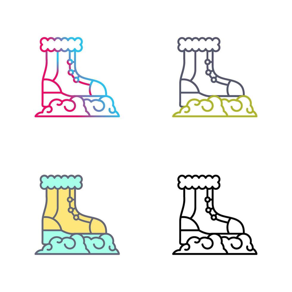 Snow Boots Vector Icon