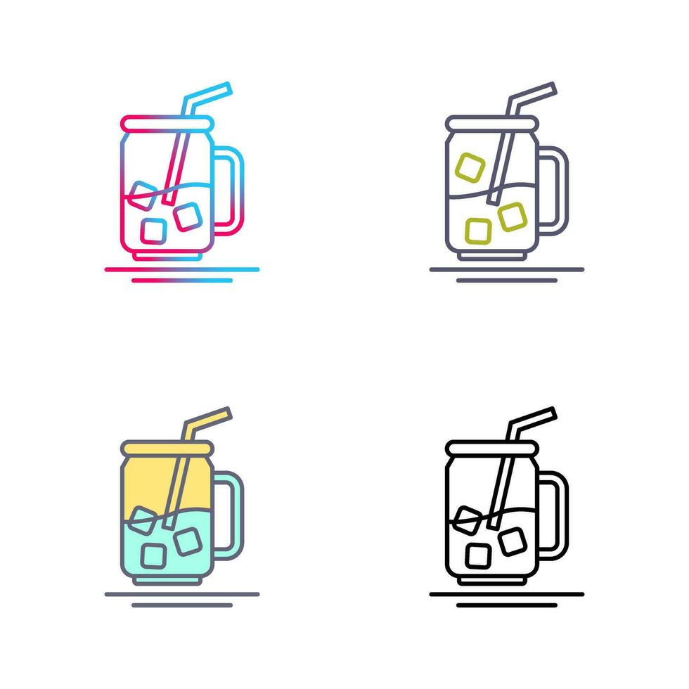 Iced Tea Vector Icon
