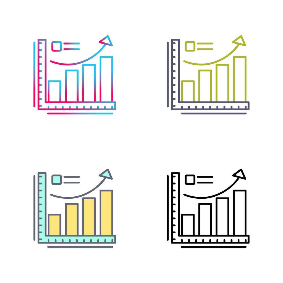 Growth Chart Vector Icon