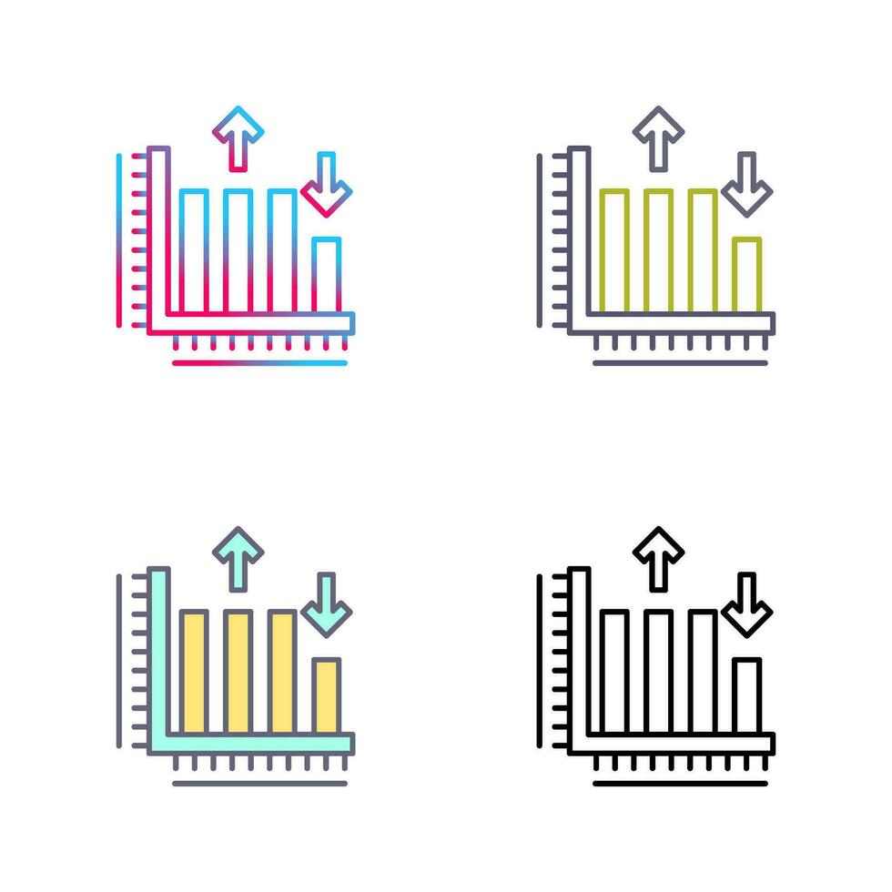 Bar Graph Vector Icon