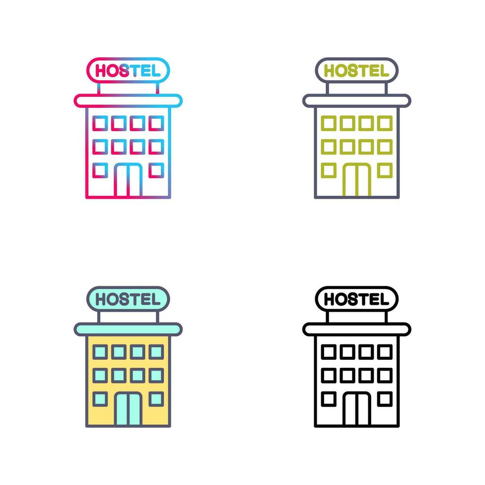 Hostel Vector Icon