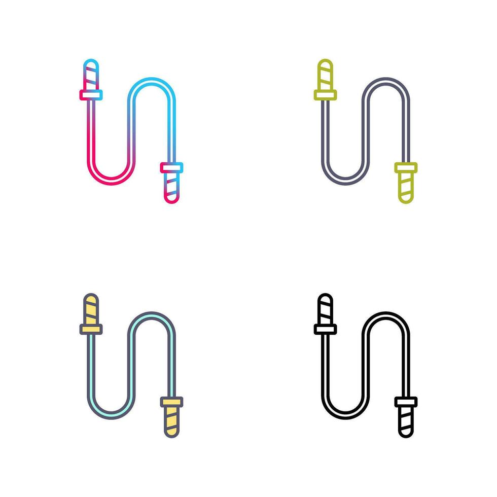 Jumping Rope Vector Icon