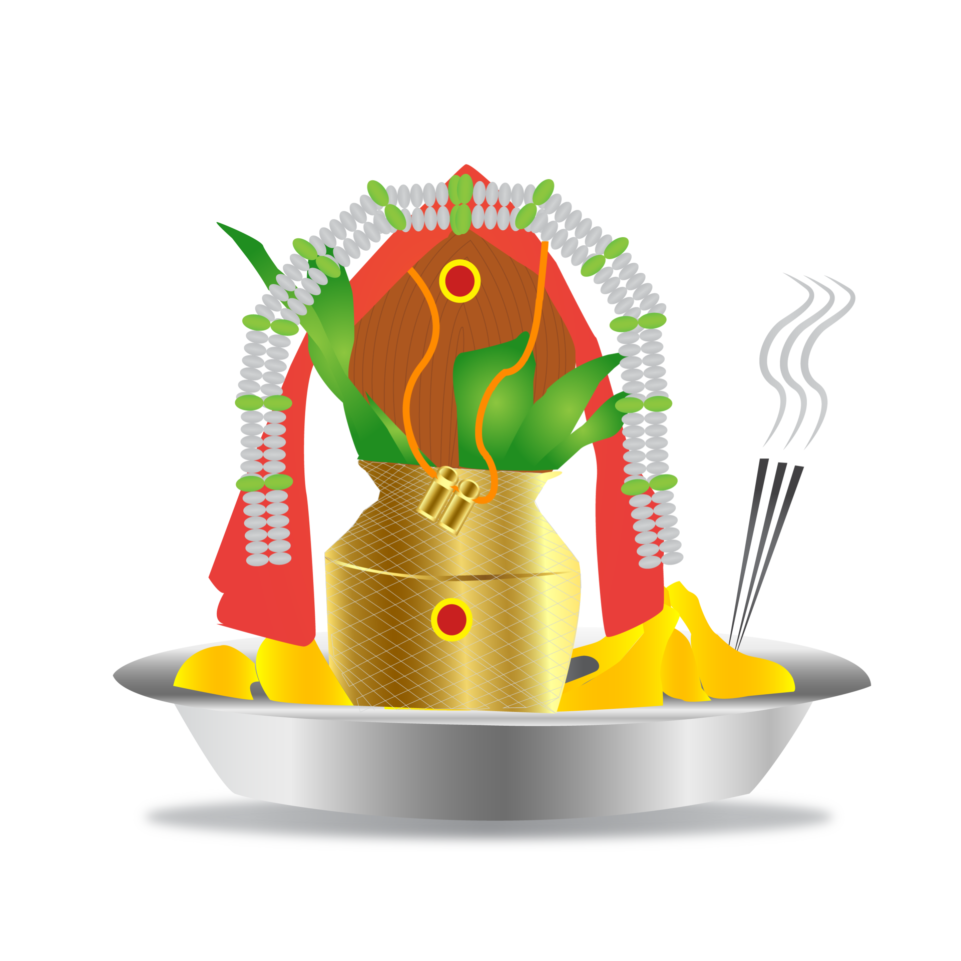 Bruiloft Dingen Pooja Bord En Kalash Met Bloemen Snoepgoed 25062713 PNG bruiloft-dingen-pooja-bord-en-kalash-met-bloemen-snoepgoed-25062713-png