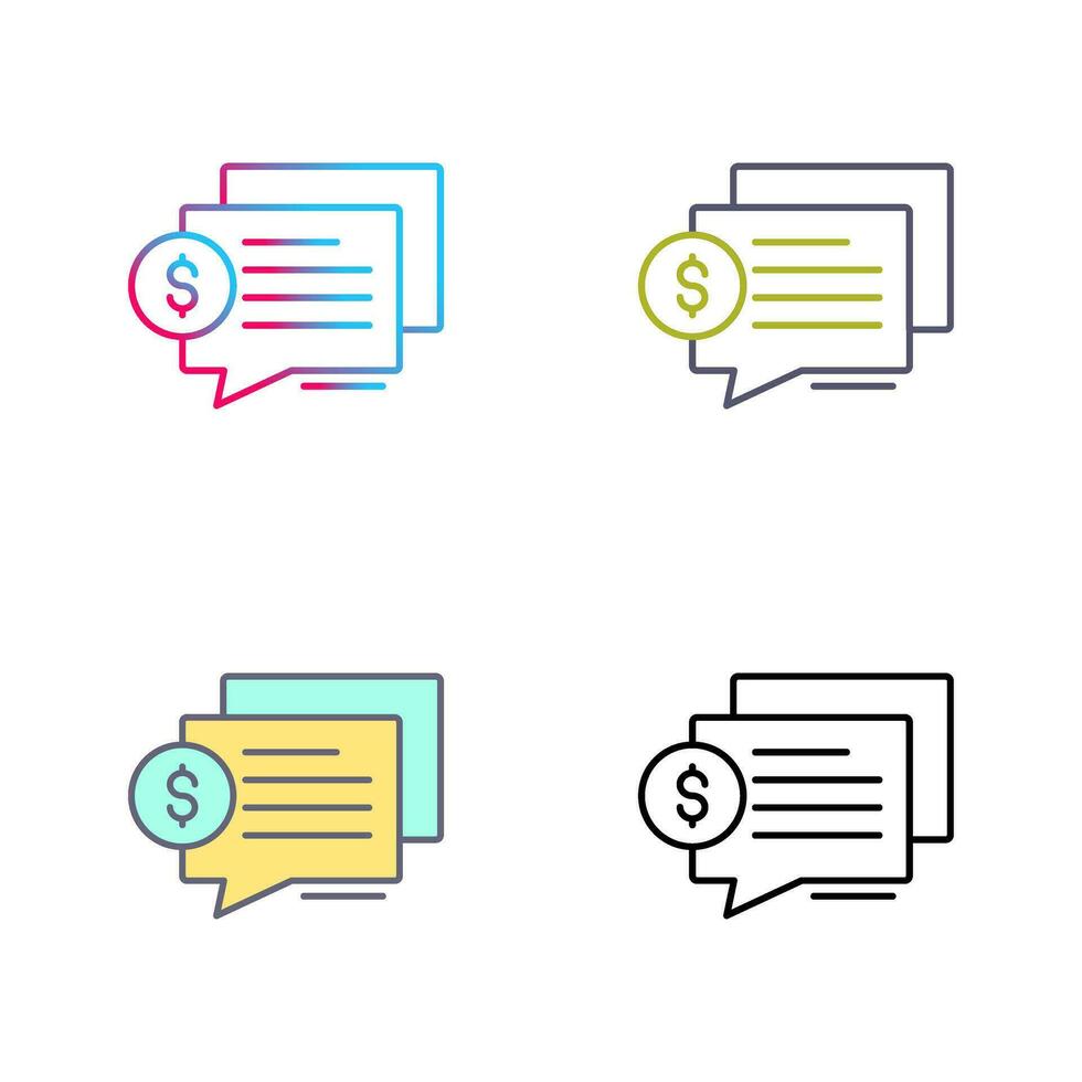 Dialog Vector Icon