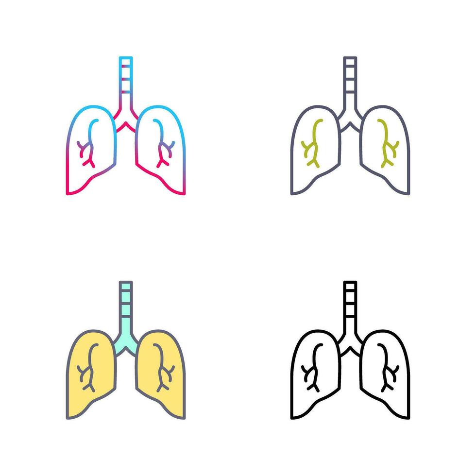 Lung Vector Icon