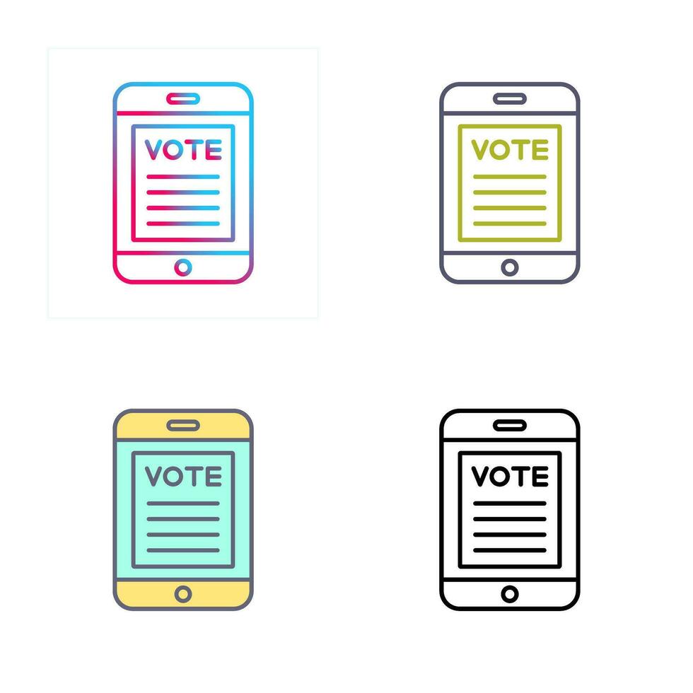 Vote Vector Icon