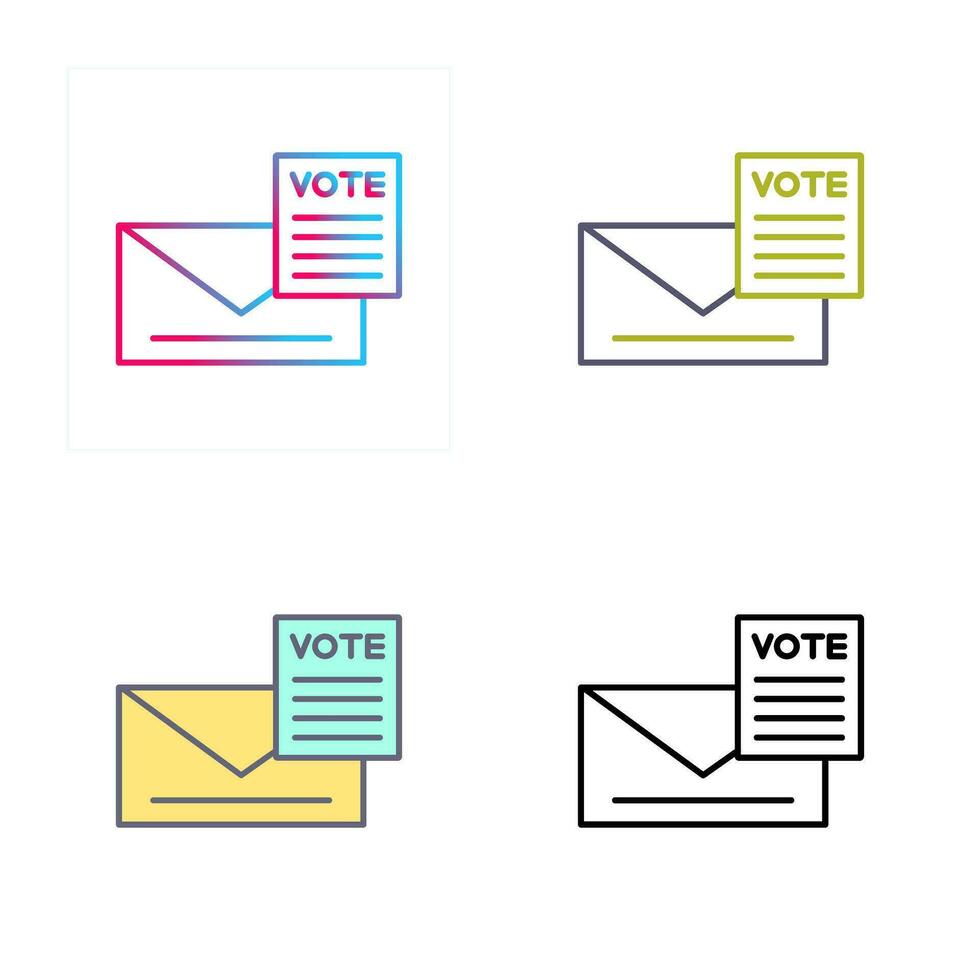 Letter Vector Icon