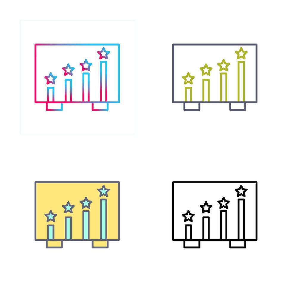 icono de vector de clasificación