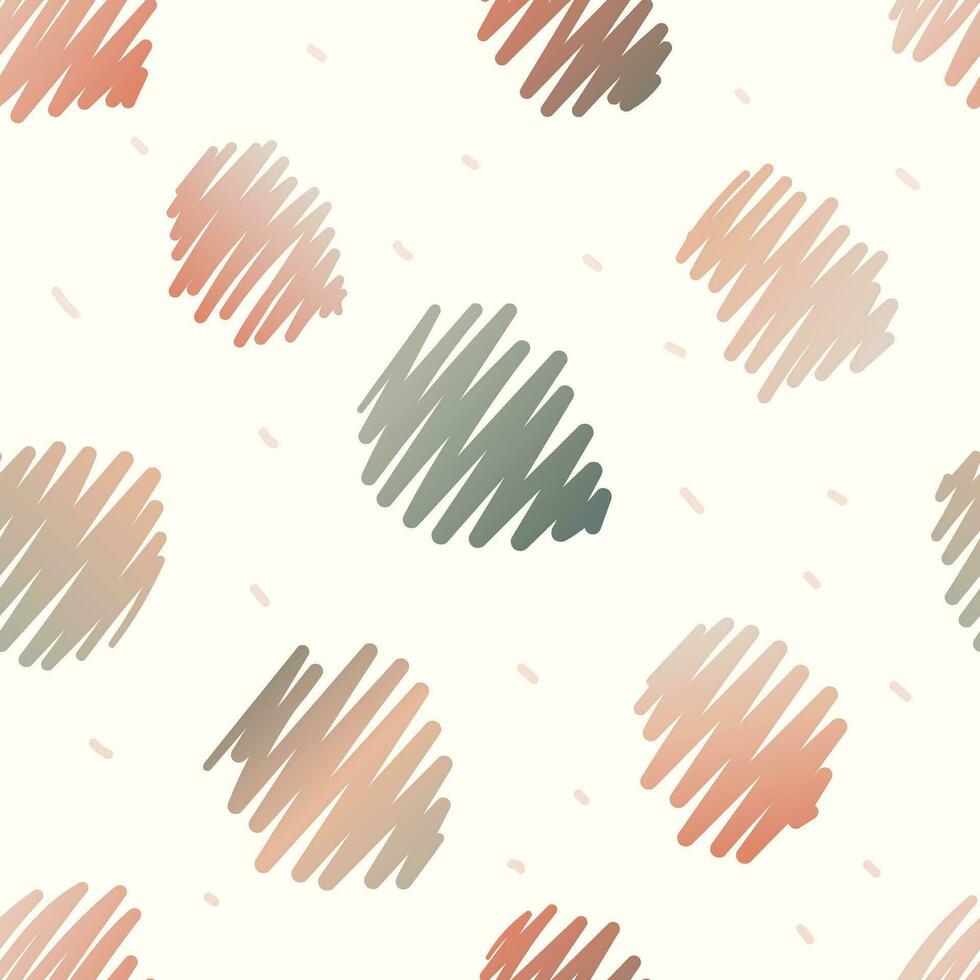 Seamless pattern with vector design elements. Abstract doodles or brush strokes or doodles.