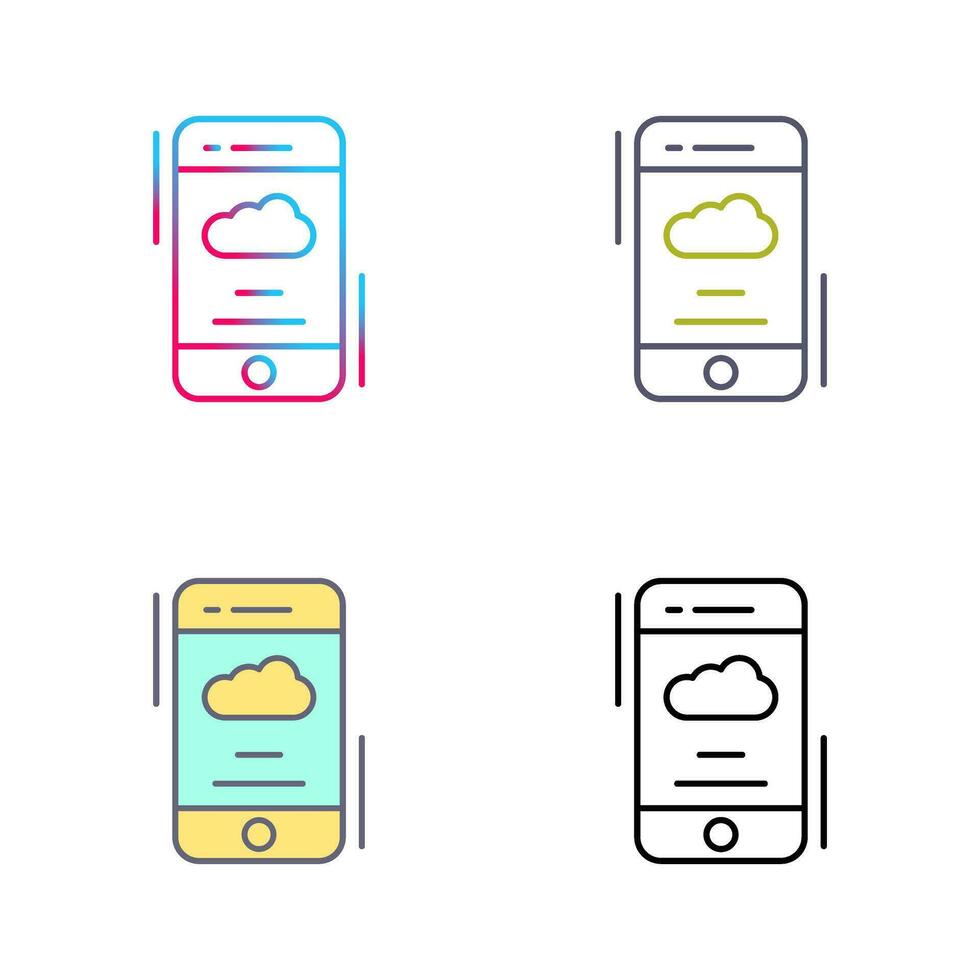 Weather App Vector Icon