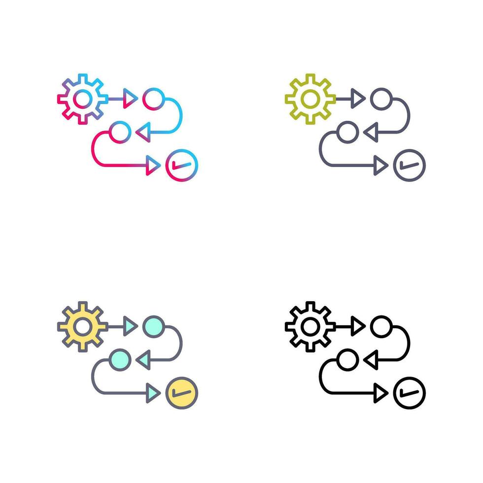 Process Vector Icon