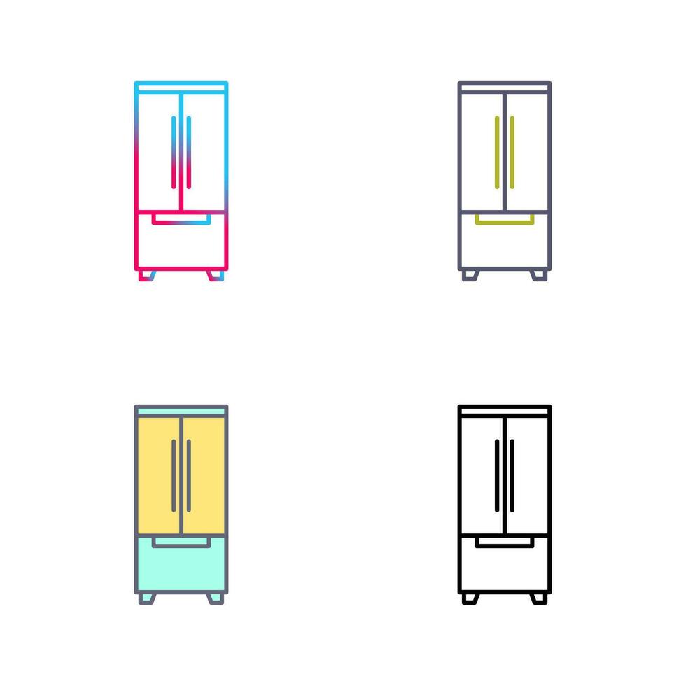 Refrigerator Vector Icon