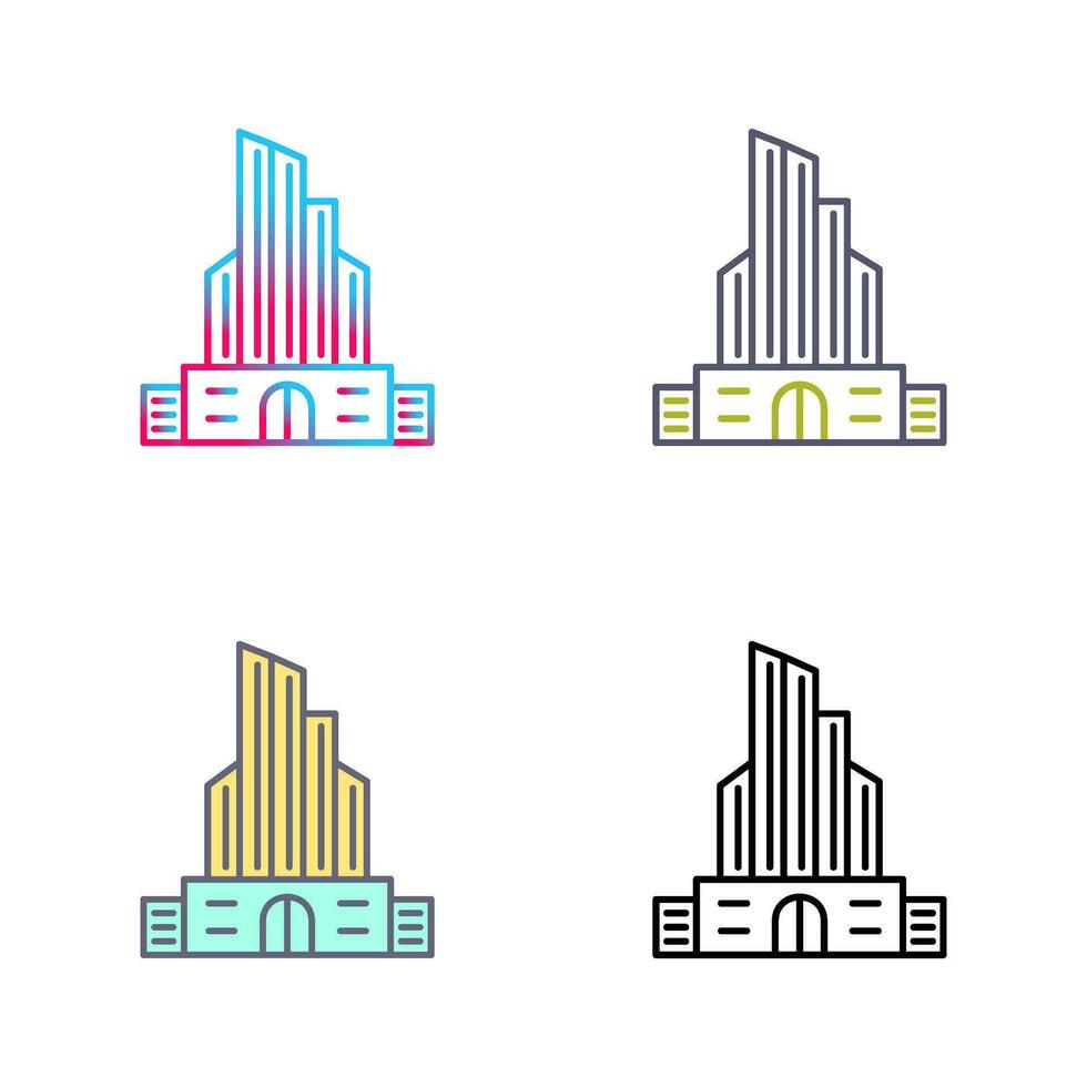 Office Building Vector Icon