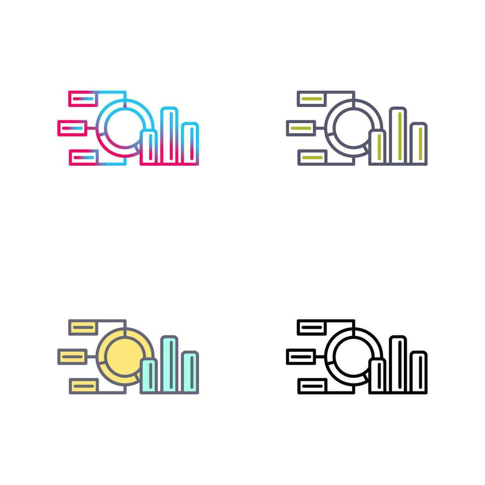 Pie Chart Vector Icon