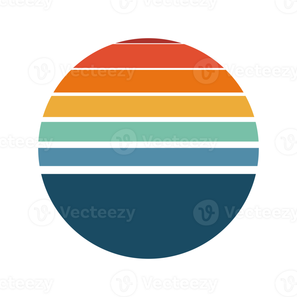 round rainbow button png