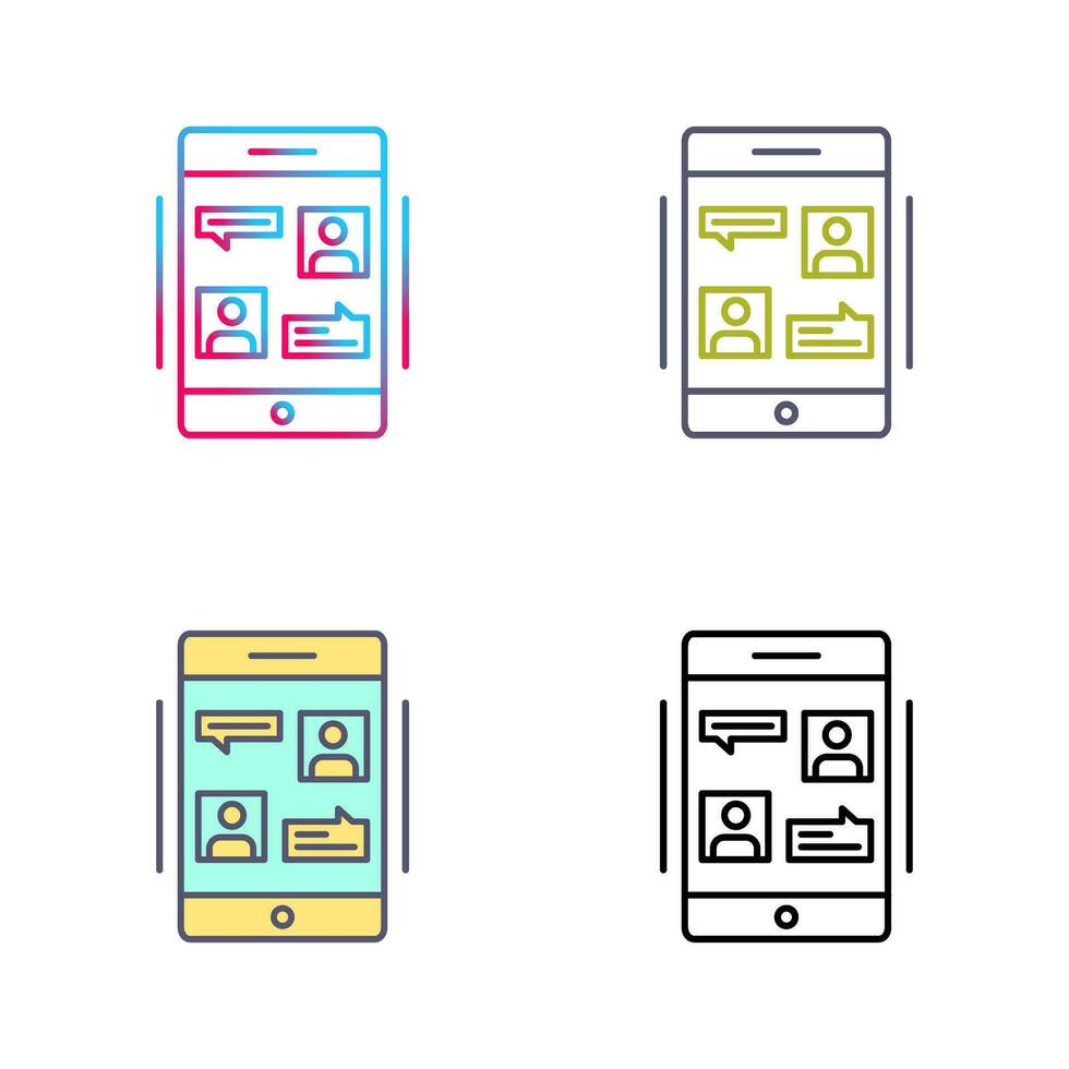 Conversation Vector Icon