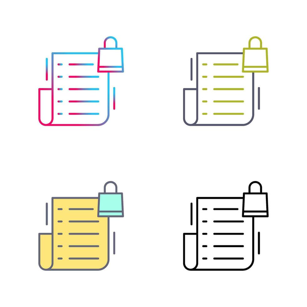 Wishlist Vector Icon