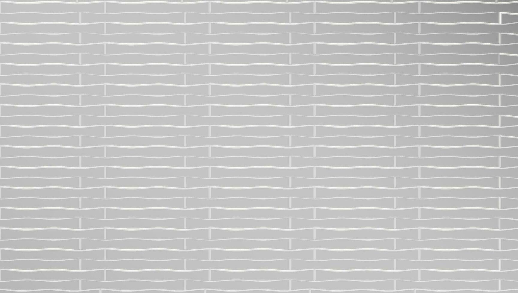 Gray ceramic tiles bathroom wall vector. Flat zigzag rectangle pattern background. vector