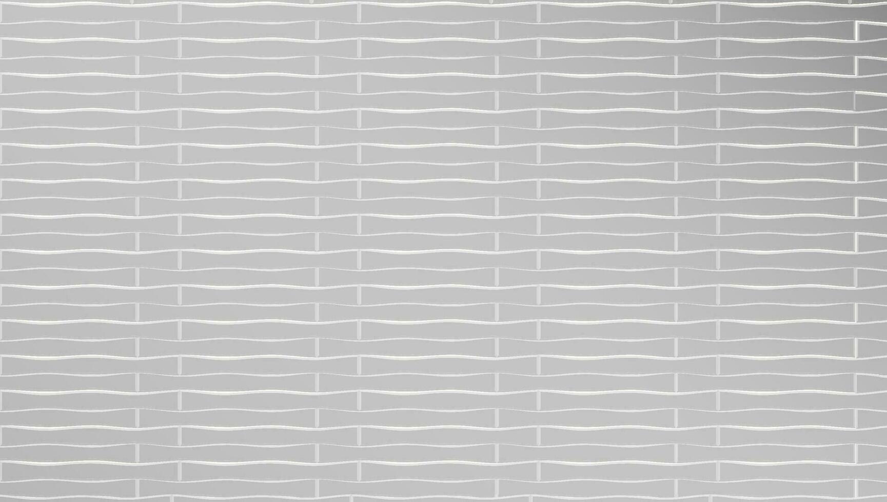 Gray ceramic tiles bathroom wall vector. Flat zigzag rectangle pattern background. vector