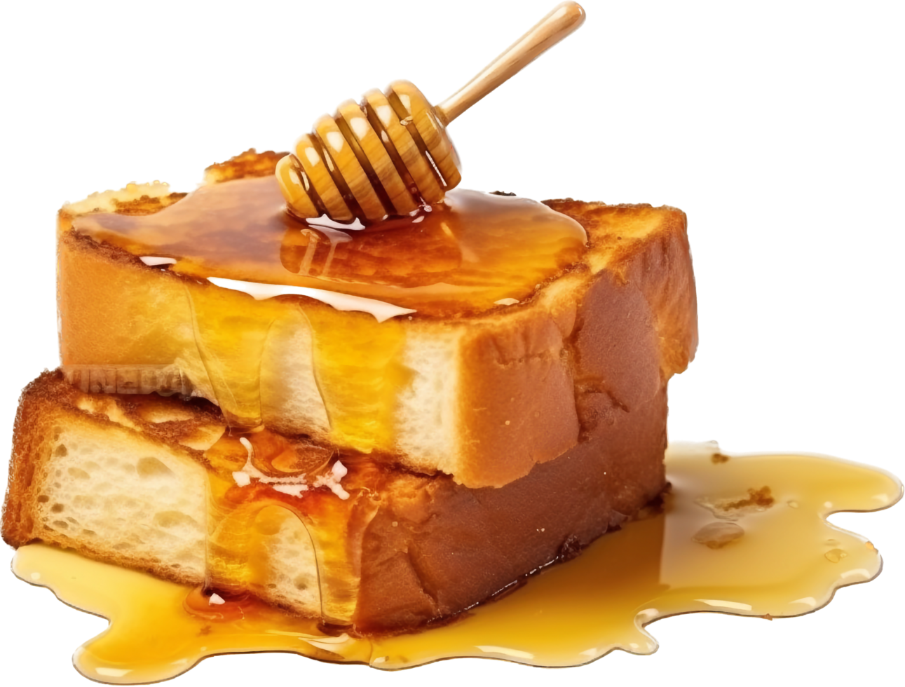 Honey toast with . png