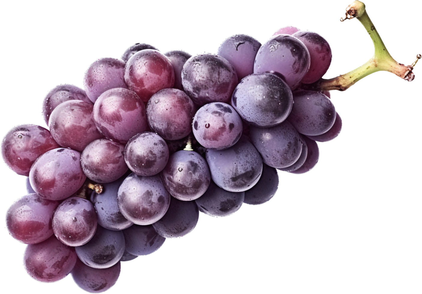 Grape png with AI generated.