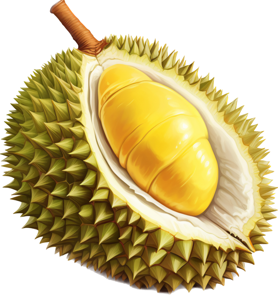 durian png avec ai généré.