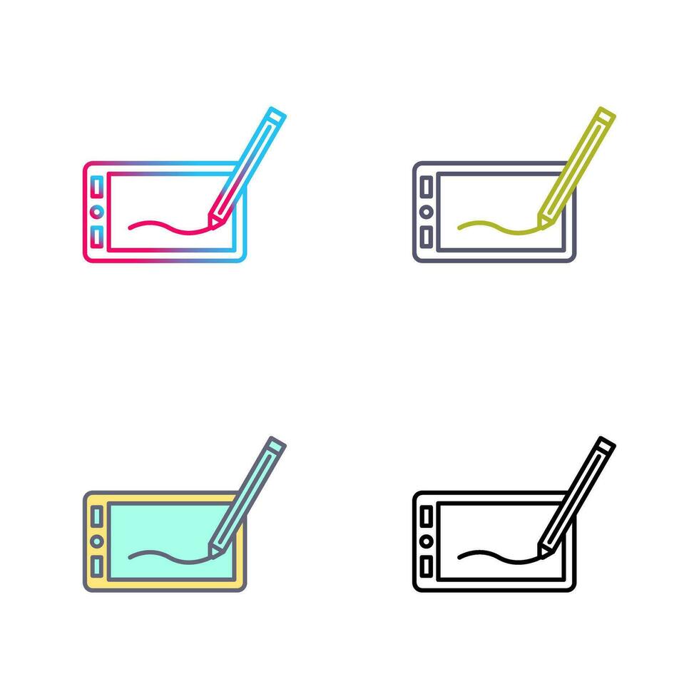 Drawing Tablet Vector Icon